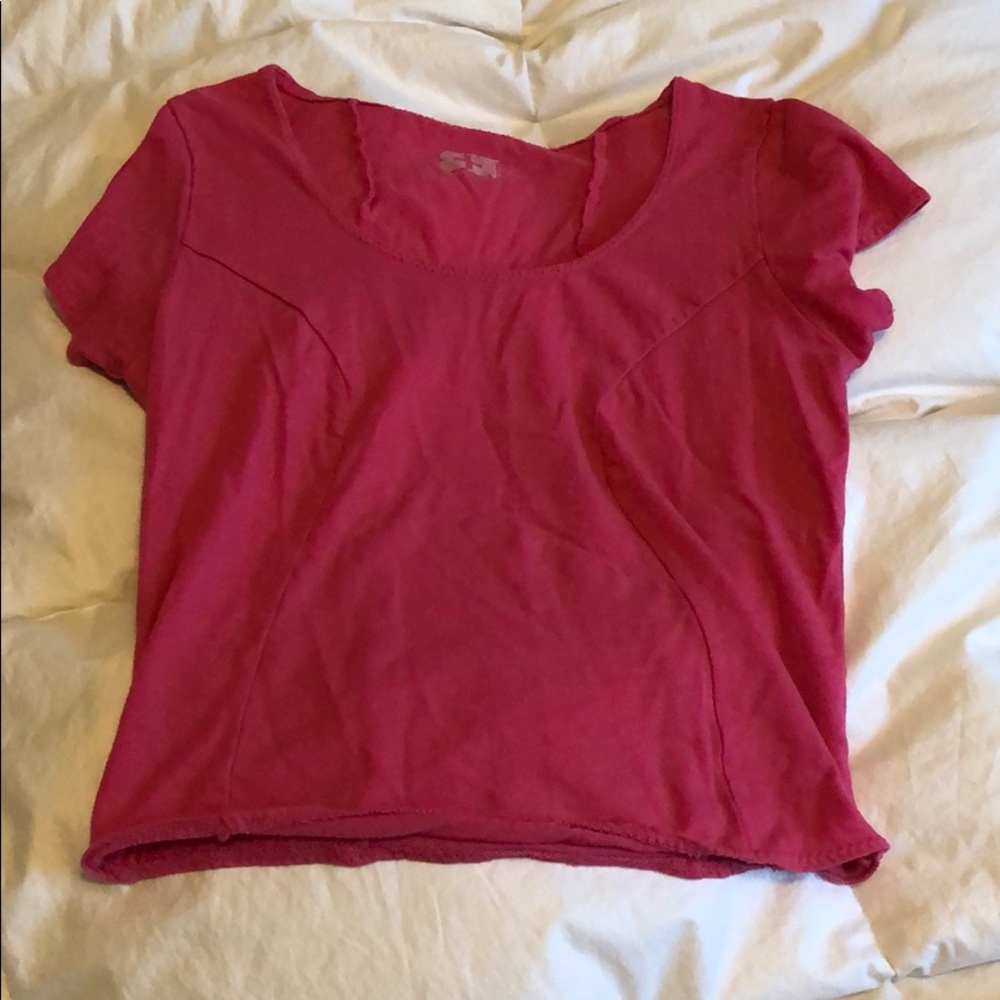 Pink Crop Top